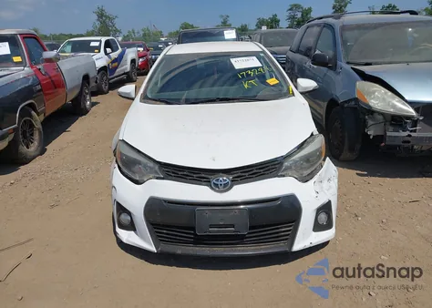 2014 Toyota Corolla S Plus из США, поврежденный, VIN 2T1BURHE0EC185133